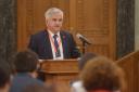 Nedeljko Čubrilović, a Bosznia-Hercegovinai Szerb Köztársaság Nemzetgyűlésének elnöke - Nedeljko Čubrilović, Speaker of the National Assembly of Republika Srpska, Bosnia and Herzegovina